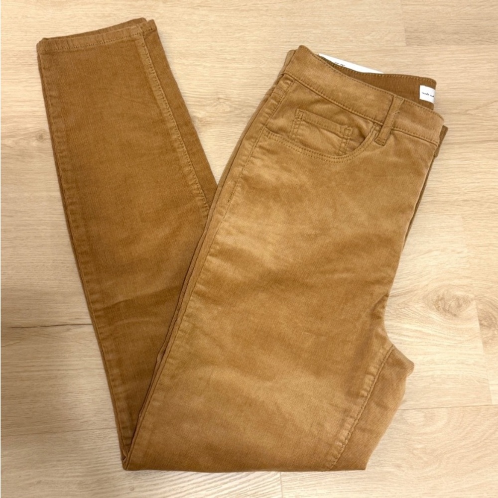 LOFT Skinny Corduroy Pants in Perfect Camel Size 29 *New in Bag*